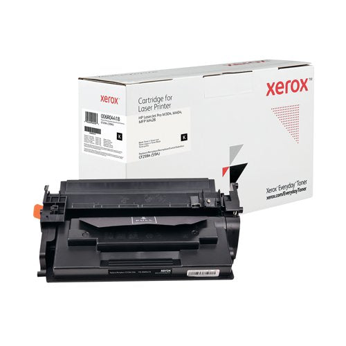 Xerox Everyday Replacement Toner Cartridge Black For HP CF259A 006R04418
