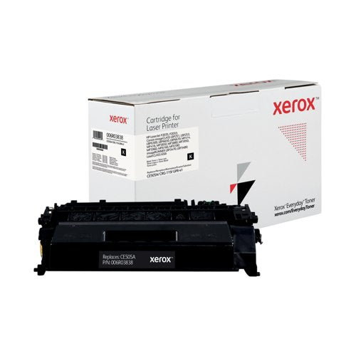 Xerox Everyday Replacement Toner Cartridge Black For HP CE505A 006R03838