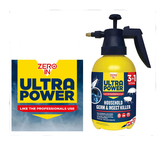 Zero In Ultra Power Household Germ & Insect Killer 1.5 Litre - UK BUSINESS SUPPLIES