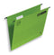 Elba Verticflex Ultimate Foolscap Suspension File Manilla 15mm V Base Green (Pack 25) 100331170 - ONE CLICK SUPPLIES