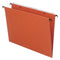 Esselte Orgarex Suspension File Card Foolscap 15mm V Base Orange (Pack 50) 10402 - ONE CLICK SUPPLIES