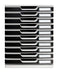Exacompta Multidrawer System 10 x 26mm Drawers Light Grey/Black 350x288x320mm 302014D - ONE CLICK SUPPLIES