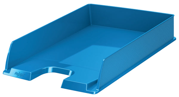 Rexel Choices Letter Tray A4 Portrait Blue 2115601 - ONE CLICK SUPPLIES