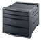 Rexel Choices Drawer Cabinet (Grey/Black) 2115609 - ONE CLICK SUPPLIES