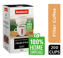Rombouts Italian 1 Cup Filters 50 - 200's - ONE CLICK SUPPLIES
