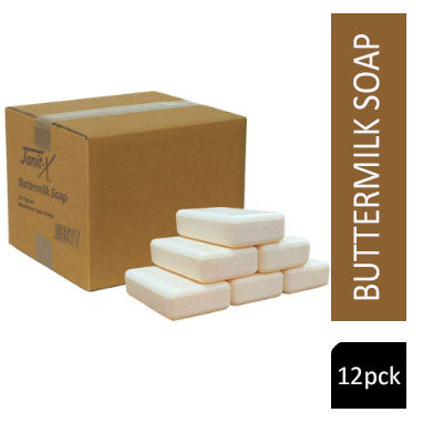Janit-X Buttermilk Soap Bar 70g (Pack of 12 - 360) - ONE CLICK SUPPLIES