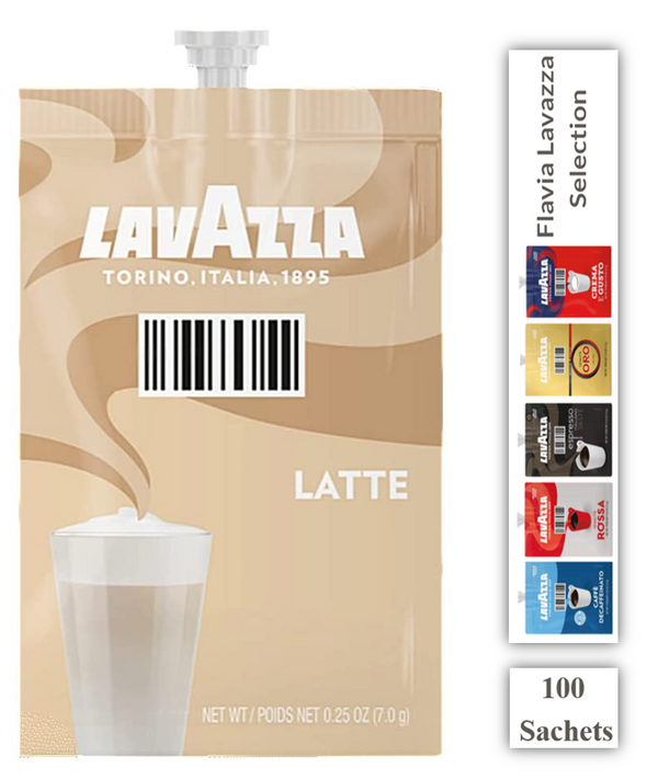 Flavia Lavazza Latte Sachets 100's - ONE CLICK SUPPLIES