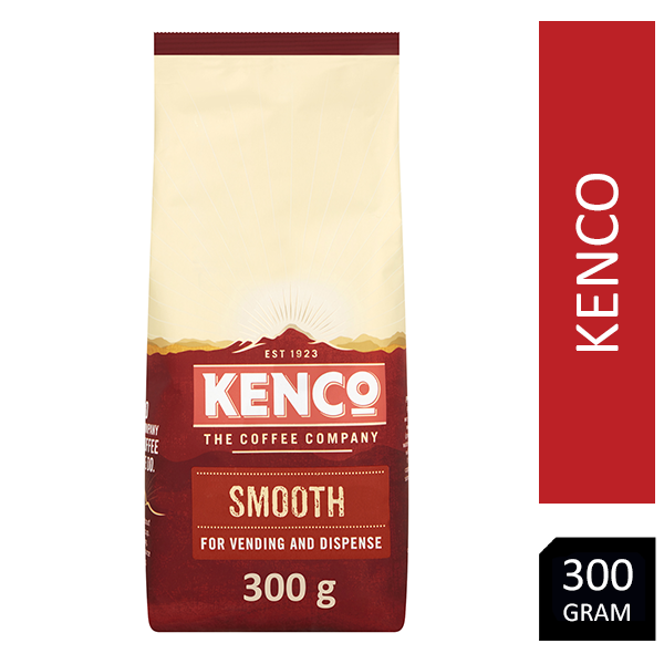 Kenco Smooth Instant Coffee Vending Bag 300g Pack - ONE CLICK SUPPLIES