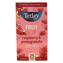 Tetley Raspberry and Pomegranate Tea Bags (Pack of 25) 1580A - ONE CLICK SUPPLIES