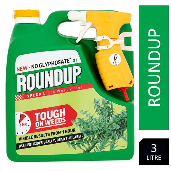 Roundup Speed Ultra Weedkiller Ready To Use 3 Litre - ONE CLICK SUPPLIES