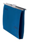 Leitz Ultimate Clenched Bar Foolscap Suspension File Card 30mm Blue (Pack 50) 17450035 - ONE CLICK SUPPLIES