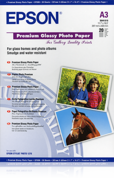 Epson A3 Glossy Photo Paper 20 Sheets - C13S041315 - ONE CLICK SUPPLIES