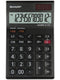 Sharp EL124TWH 12 Digit Desktop Calculator Black SH-EL124TWH - ONE CLICK SUPPLIES