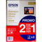 Epson A4 Glossy Photo Paper 2 x 15 Sheets - C13S042169 - ONE CLICK SUPPLIES