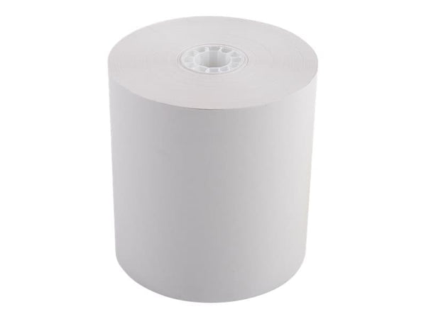 Exacompta Thermal Cash Register Roll BPA Free 1 Ply 48gsm 80x80x12mm 72m White (Pack 5) - 43706E - ONE CLICK SUPPLIES