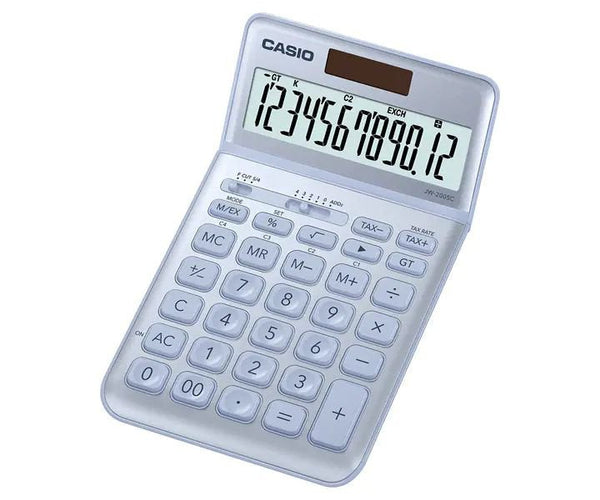 Casio JW-200SC 8 Digit Desk Calculator Black JW-200SC-BK-WK-UP - ONE CLICK SUPPLIES