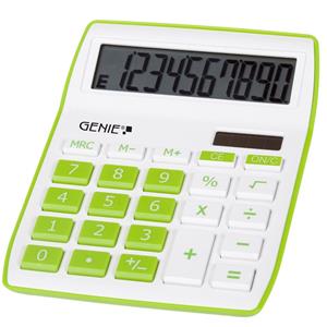 Genie 840G Desktop Calculator (Green) - ONE CLICK SUPPLIES