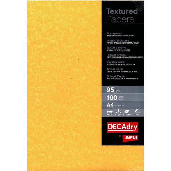 Decadry A4 Gold Parchment Paper 100 Sheets - ONE CLICK SUPPLIES