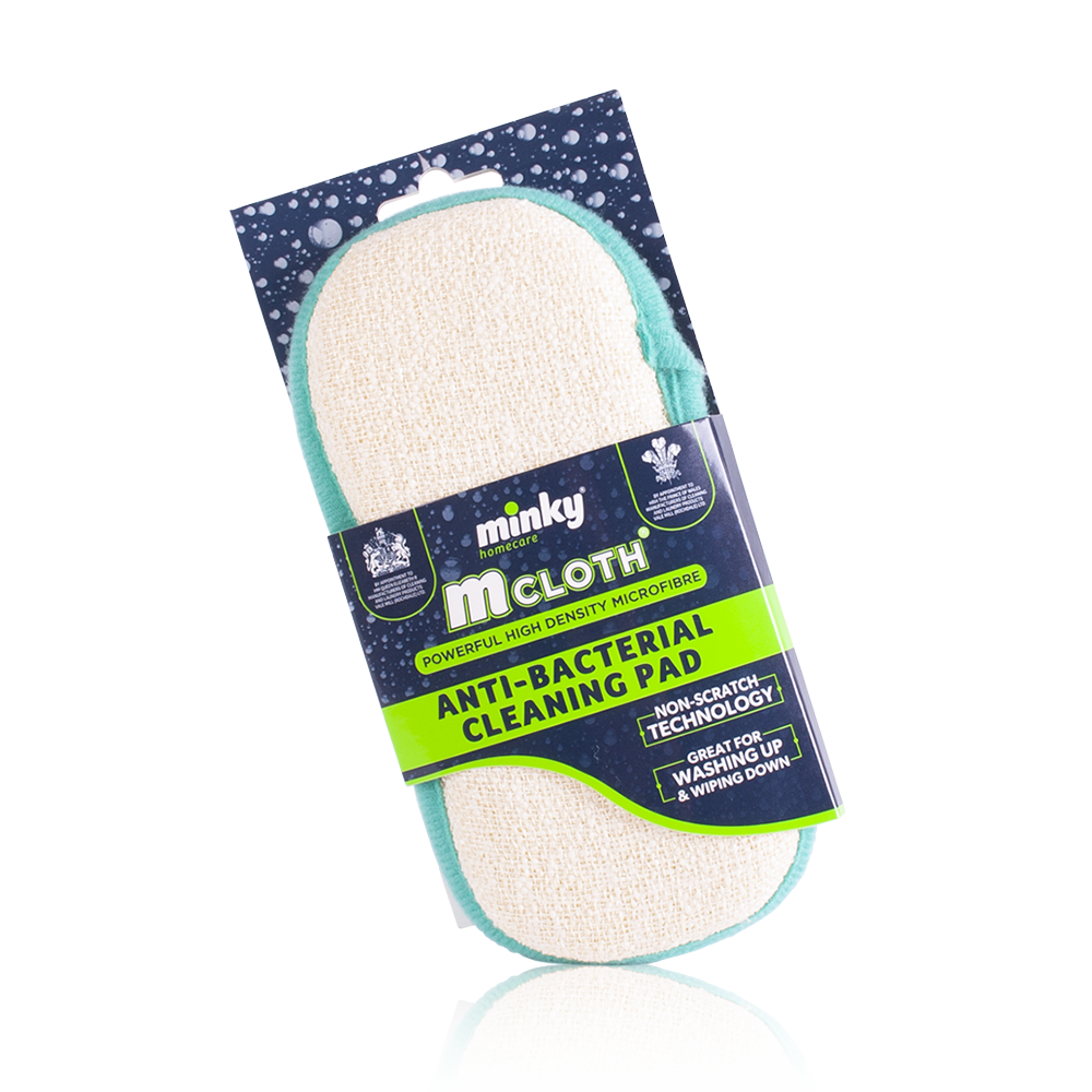 Minky Mcloth Anti-Bacterial Cleaning Pad - ONE CLICK SUPPLIES
