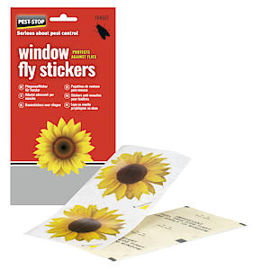 Pest Stop Window Fly Stickers (4Pk)