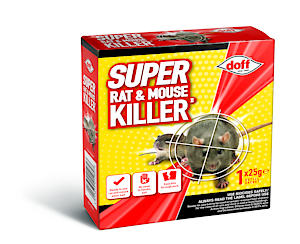 Doff Super Rat &  Mouse Killer Bait | 1 x 25g