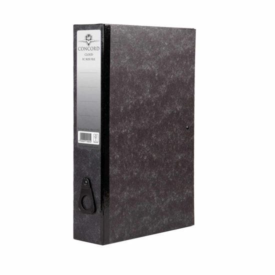 Concord Foolscap Cloud Box File Pack 10's