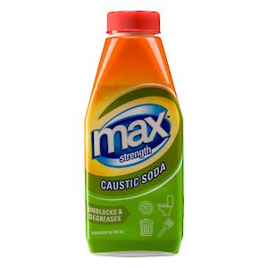 Max Strength Caustic Soda 500g – Premium Grade Caustic Soda Pearl Granules, Powerful Sink Unblocker & Degreaser