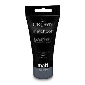 Matchpot Blue Gravel Matt 40Ml