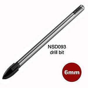 6Mm Non Slip Tile Drill Nsd093*