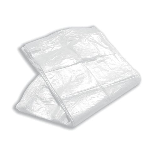 5 Star Medium/Heavy Duty Swing Bin Liners 40L White (Pack of 100) 47795