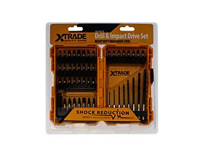 48Pce Impact Drill&Drive Bit Set