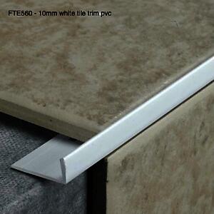 10Mm L Tile Trim Wte Plas Fte560