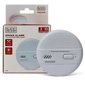 BLACK+DECKER Smoke Alarm for Home 10 Year Life