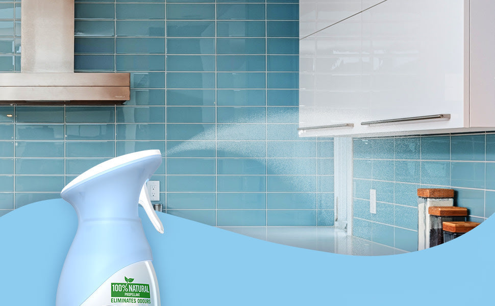 Febreze Air Freshener for Room Spray & Bathroom, Cotton Fresh, 185ML x 8 Packs, Air Fresheners for Home.