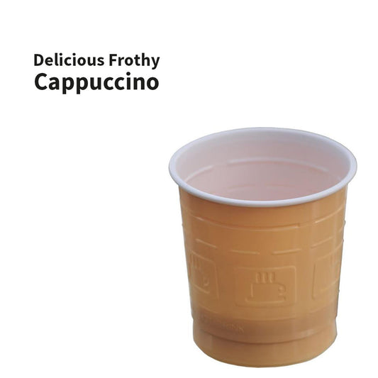 Delicious Frothy Cappuccino Vending In-Cup (25 Cups) - UK BUSINESS SUPPLIES