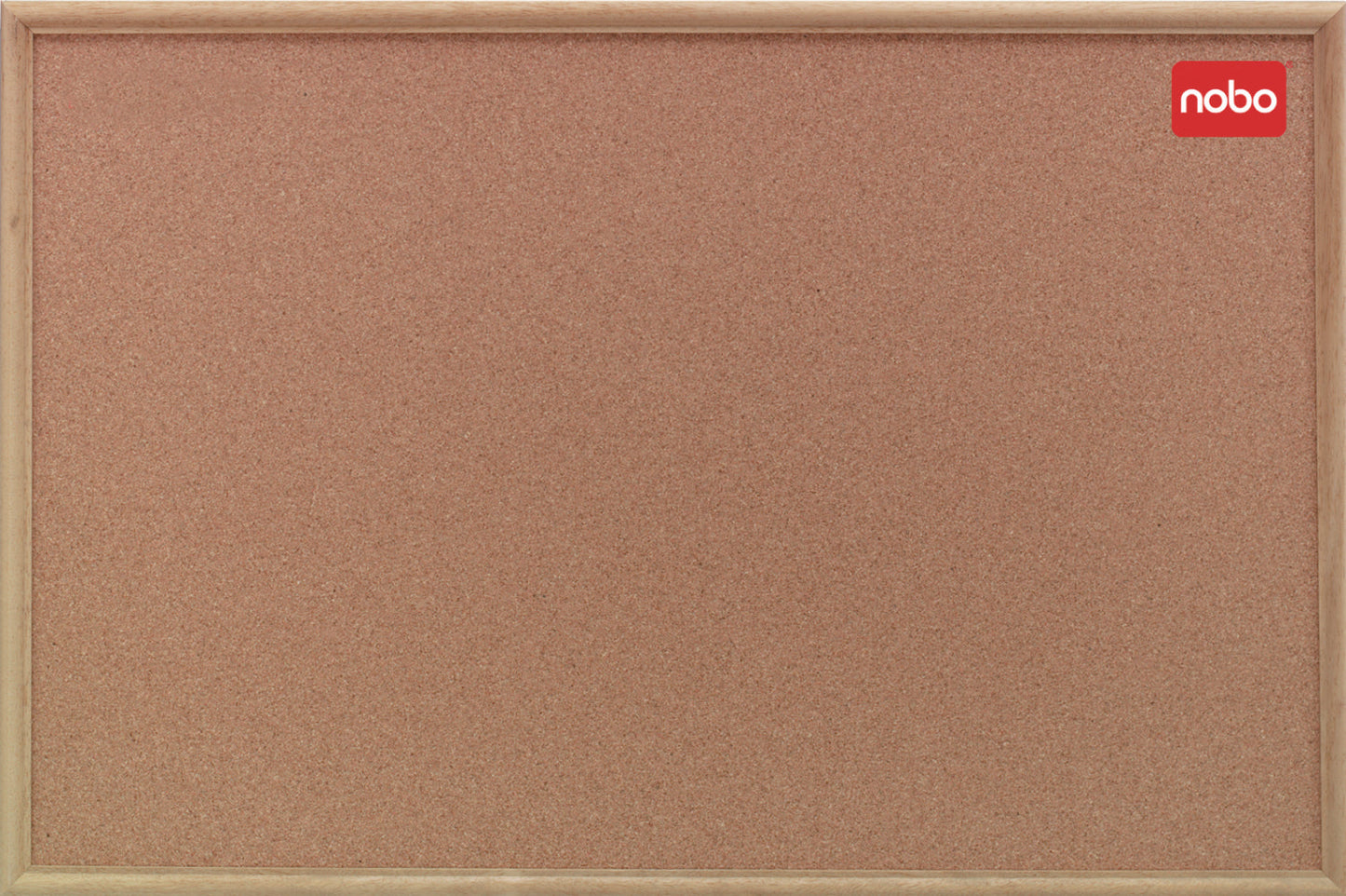 Nobo Classic Cork Noticeboard Oak Wood Frame 1200x1800mm 37639005