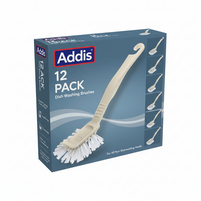 Addis Jumbo Washing Up Dish Brush, Linen