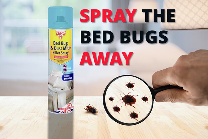Zero In Bed Bug & Dust Mite Killer Spray 300ml