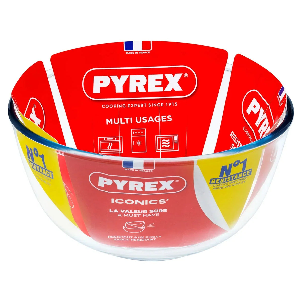 Pyrex Glass Mixing Bowl | 1 x 2 Litres Bowl