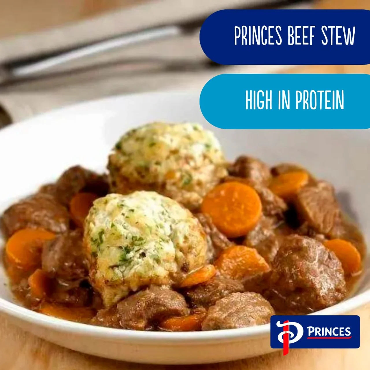 Princes Beef Stew | A meal in a tin | 6 x 392g tins