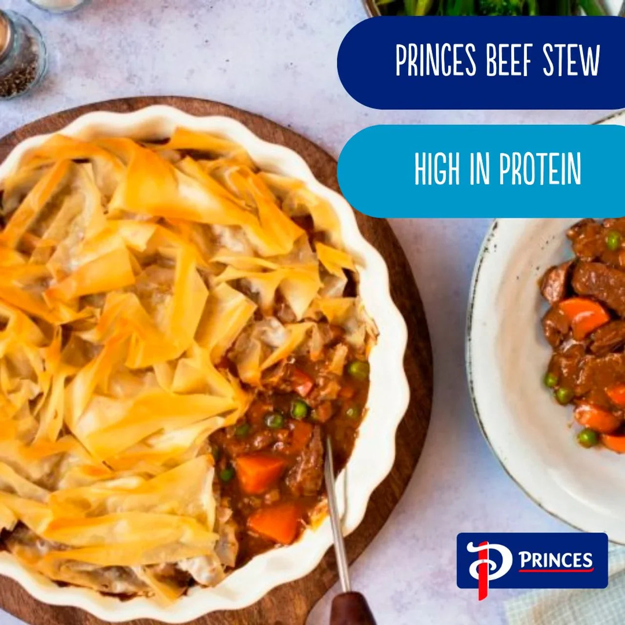 Princes Beef Stew | A meal in a tin | 6 x 392g tins