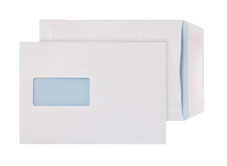 Blake Purely Everyday Pocket Envelope C5 Self Seal Window 90gsm White (Pack 25) - 13084/25 PR