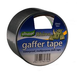 Rhino Cloth Tape Silver 50Mm X10M