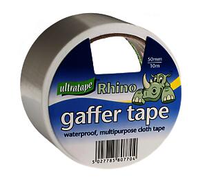 Rhino Cloth Tape White 50Mm X10M