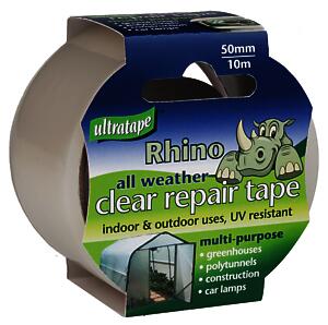 Rhino All Weath Clr Tape 50Mmx10M