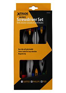 XTrade 6 Piece Screwdriver Set