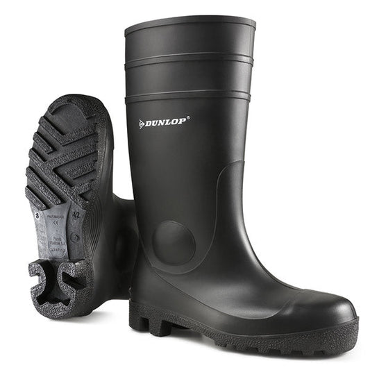 Dunlop Protomaster Full Safety Black Size 10.5 Boots