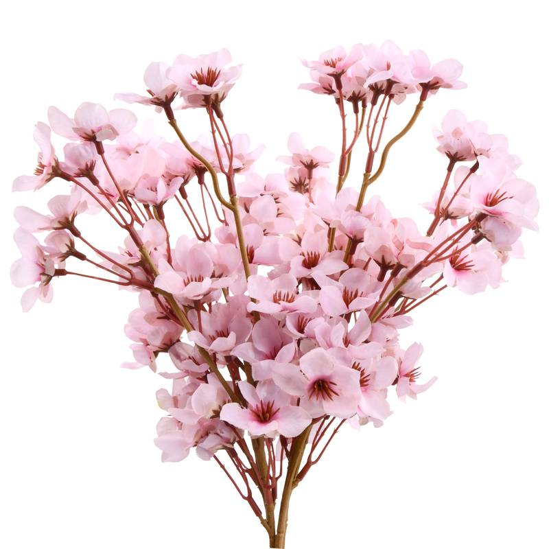 Fixtures Artificial Pink Peach Tree 95cm