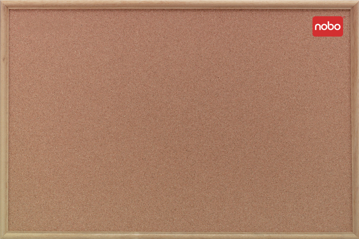 Nobo Classic Cork Noticeboard Oak Wood Frame 600x900mm 37639003