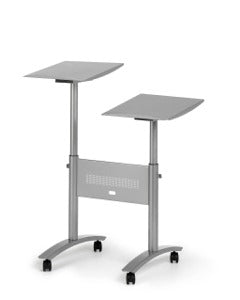 Nobo Multimedia Projector Trolley Twin Platform Grey 1900791